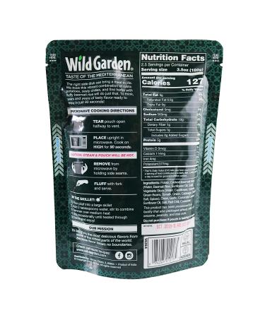 Wild Garden Heat & Serve Pilaf - All-Natural Rice & Potato, Microwavable 8.8 oz | Ready to Eat - Buy Online on GoSupps.com