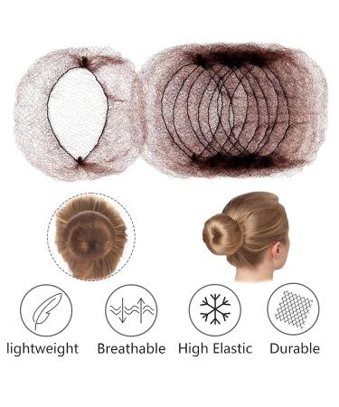Shop Dutn Netzenzts Hair Nets - 20 Invisible Bun Nets & Hairpins for Ballet Kids & Women - Buy Online on GoSupps.com