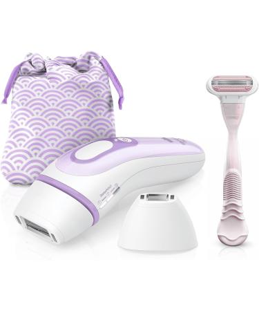 Braun IPL Silk Expert Pro 3 Hair Removal System | Gentle on Sensitive Skin | Venus Razor & Precision Head | White/Lilac - Buy Online on GoSupps.com