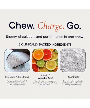 Berkeley Life Prebiotic Nitrate Mint Chewing Gum - Sugar-Free Chewing Gum Supports Nitric Oxide Production for Healthy Blood Pressure & Oral Microbiome Health - 8-Piece - Buy Online on GoSupps.com