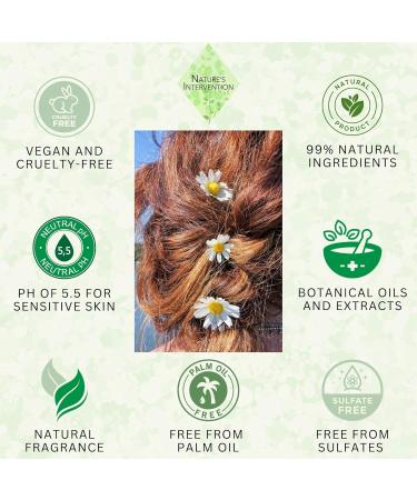 99% Natural - NOURISHING SHAMPOO - with CASTOR OIL ARGAN & EUCALYPTUS - 250 ml by NATURE'S INTERVENTION - Sulfate Free Paraben Free. Concentrated. pH Balanced Gentle Suitable for Sensitive Skin. - Buy Online on GoSupps.com