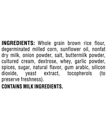 Quaker Rice Chips Sour Cream & Chive 5.5 Oz - Delicious Snack Option - Buy Online on GoSupps.com