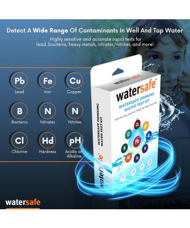 Silver Lake Research WS425B Watersafe Well Water Test Kit | All-in-One Solution - Buy Online on GoSupps.com