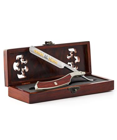 AP Donovan 5/8 razor from Solingen | with gold etching | Beard care for men (razor)
