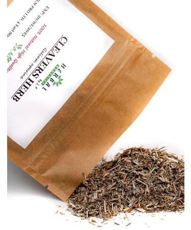 Cleavers Tea Cut Leaf 50g - Herbal Kidney UTI Support & Digestion - J. Przytulia Brand - Buy Online on GoSupps.com