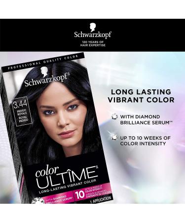 Schwarzkopf Color Ultime Glam Nights 3.44 Indigo Royale Hair Color - Permanent Creme - Buy Online on GoSupps.com