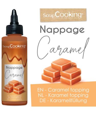 ScrapCooking - Nappage Caramel 160 g - Flacon Squeezer - Pour Topping & D coration G teaux Glaces Yaourts Cr pes & Gaufres - D co Alimentaire P tisserie - 8562 - Buy Online on GoSupps.com
