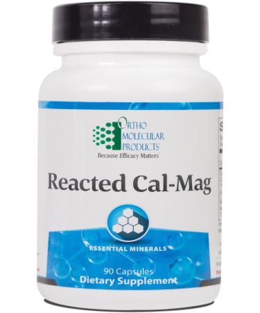 Ortho Molecular - Reacted Cal-Mag - 90 Capsules - Buy Online on GoSupps.com