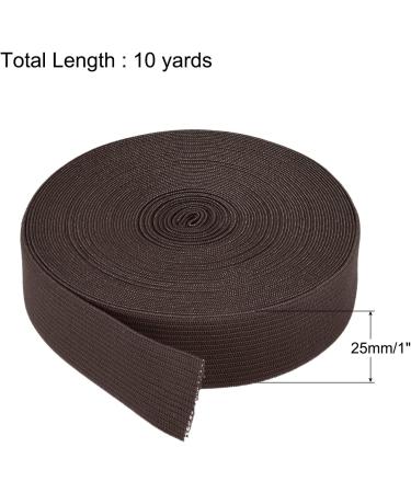 MECCANIXITY 1-10 Yard Brown Knit Elastic Spool - High Elasticity for Sewing, Wigs, Waistband, Pants - Buy Online on GoSupps.com
