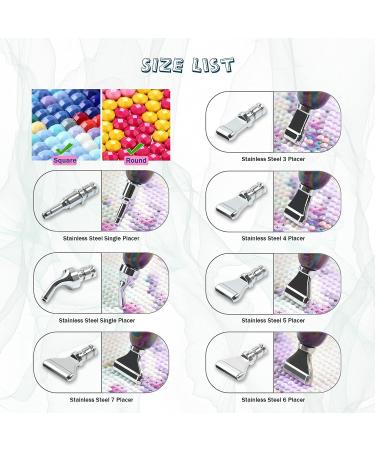 Stainless Steel Diamond Painting Pen Tips - 3 Placer Drill Pen Tips - Buy Online on GoSupps.com