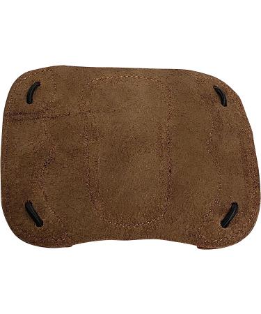 SAS Leather Arm Guard for Archery Bow - Traditional Design with Stretch Cord - Large Size 7x6.5 - Ideal for Range, Longbow, and Recurve Bow - Buy Online on GoSupps.com