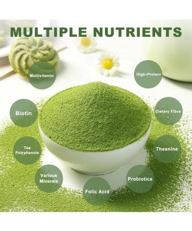 DR.YES Organic Grade Matcha Powder - Premium First Harvest Tea Energy Boost Calm Focus Latte Smoothie Baking & Traditional Tea Ceremony Gluten-Free Vegan (8.47oz / 240g) - Buy Online on GoSupps.com