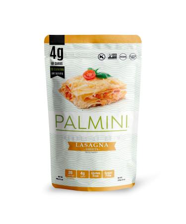 Palmini Low Carb Lasagna | 4g of Carbs | As Seen On Shark Tank | Hearts of Palm Pasta (12 Ounce - Pack of 1) 12 Ounce (Pack of 1)