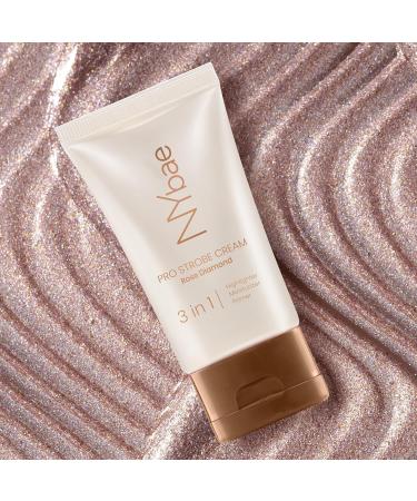 NY_Bae pro Strobe Cream - Rose Diamond (30g) | Primer + Highlighter + Moisturizer | Flawless Dewy Makeup | Glowing Korean Skin | Instant Radiance | Illuminating & Glowing Makeup Base - Buy Online on GoSupps.com