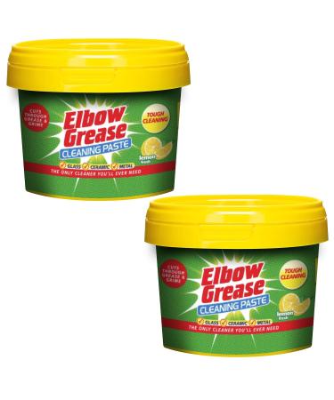 Power Cleaning Paste All Purpose Bathroom Kitchen Cleaner Lemon Fragrance Fresh Scent 500G Household Cleaner Pack of 2 (2) 250 g (Pack of 2)
