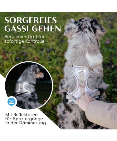 Freudenier Dog Harnesses - Breathable Bombproof Seat & Anti-Drawing Design for All Dog Sizes - Shop Now! - Buy Online on GoSupps.com
