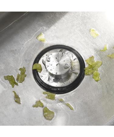 Convenient Sink Stopper Plug Easy To UseKitchen Sink Stopper Strainer Garbage Disposal Plug Stainless Steel Drain Stopper - Buy Online on GoSupps.com