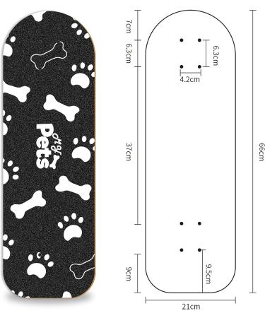 Losenka Pet Skateboard for French Bulldog | Dog Friendly Design - Buy Online on GoSupps.com