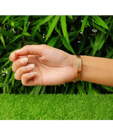 Wonder Care Pure Adjustable Copper Bracelet | Magnetic Kada for Men & Women | Cu_Brclt-P Style-1 - Shop Internationally - Buy Online on GoSupps.com