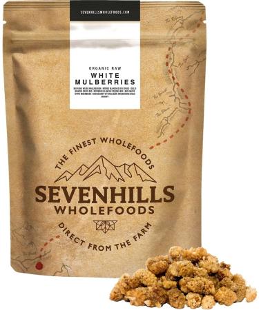 Sevenhills Wholefoods Organic White Mulberries 500g 500 g (Pack of 1) - Buy Online on GoSupps.com