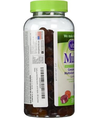 VitaFusion MultiVites Gummy Vitamins for Adults - 250 Ct - Buy Online on GoSupps.com
