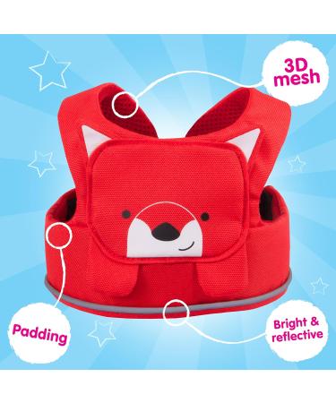 Trunki ToddlePak - Felix Fox Red Baby Walking Reins & Toddler Safety Harness - Buy Online on GoSupps.com