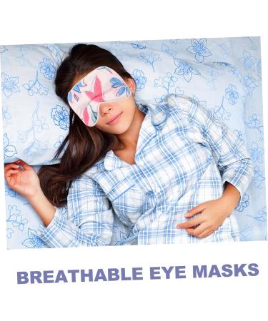 Healvian 4 Pieces Eye Mask Imitation Silk Silk Sleep Blindfold Eye Masks Sleep Eye Mask Eye Sleeping Eyeshadow Eyeshadow Eye Protection Mask Eye Blindfolds Printed Eye Masks - Buy Online on GoSupps.com
