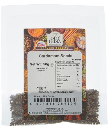 Old India Cardamom Seeds 50g 50 g (Pack of 1)