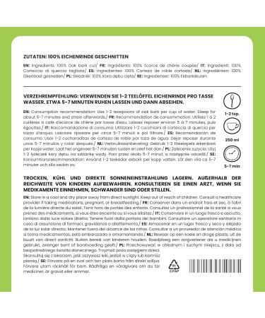 Alpi Investment OOD Oak bark 125g from Alpi Nature tea loose oak bark dried and cut for preparing herbal tea oak bark tea oak bark tea and herbal tea - Buy Online on GoSupps.com