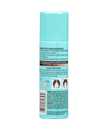 L'Oreal Paris Root Cover Up Dark Brown 2 oz Spray (Pack of 3) - Buy Online on GoSupps.com