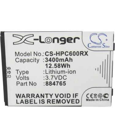 Buy JRINK Replacement Battery Clear 884765 for IMW-C600W IMW-C610W iSPOT 4G & SPOT - International Shipping Available - Buy Online on GoSupps.com