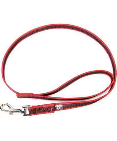 IDC Color & Gray Rubberized Leash - 20mm x 1m with Loop - Red-Grey | Durable International Shipping - Buy Online on GoSupps.com