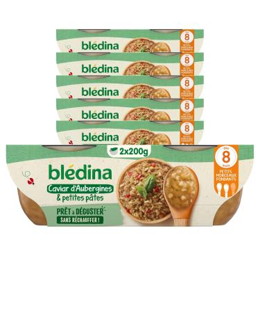 Bl dina - Ready to taste - Eggplant Caviar & Small Pasta - From 8 months - 12x200g