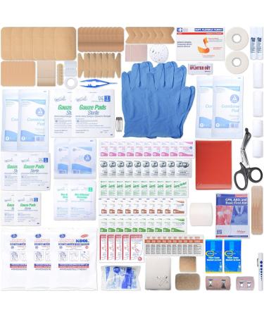 326 Piece Coaches First Aid Kit in Orange EMT Style Bag by MFASCO - Essential for Athletic Trainers - Buy Online on GoSupps.com