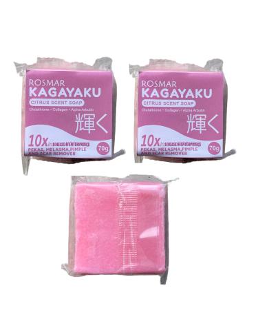 3 Bars CITRUS SCENT Soap Scar Remover 70g Each Bar