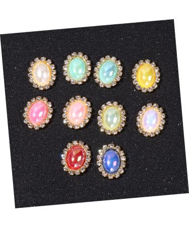 20 Pcs Pearl Crafting Supplies 2*1.5CMx2pcs Goldenx2pcs - Buy Online on GoSupps.com
