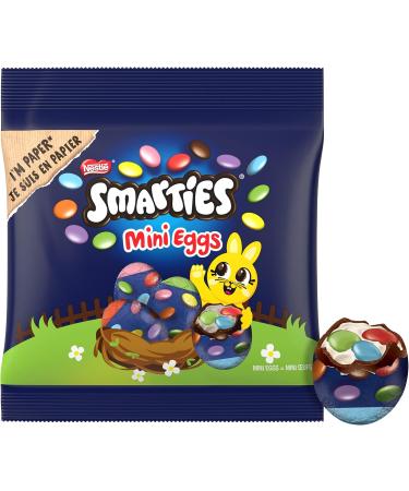 NESTL SMARTIES Mini Easter Chocolate Eggs in milk chocolate with creamy filling and colourful SMARTIES mini chocolates 1 piece (1 x 81 g) - Buy Online on GoSupps.com