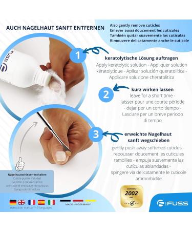 Mr. Fuss Starter Kit 7-Piece - Excell Callus Remover System & Manicure Essentials | Gentle and Effective International Shipping - Buy Online on GoSupps.com