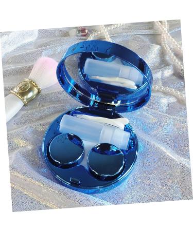 Healvian 3-St Contact Lens Container - Blue Organizer Kit for Eye Care & Lensing Tools - Portable Storage Solution for Contact Lenses - Buy Online on GoSupps.com