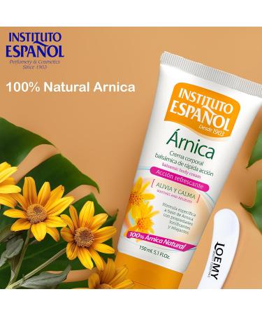 Instituto Espa ol Arnica cream maximum performance 2 x 150 ml fastacting arnica cream for bruises and swelling cream for bruises with mountain arnica extract natural vegan - Buy Online on GoSupps.com