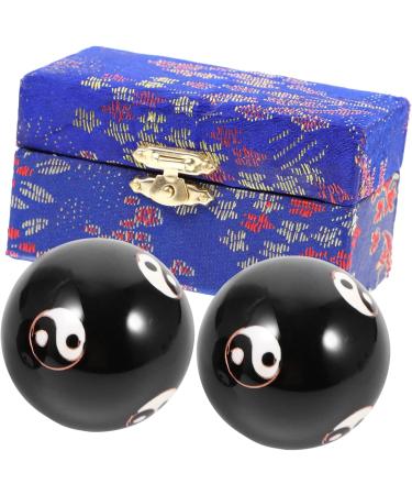 Buy TOVINANNA 8 STK Chinese Massage Balls - Stress Relief Therapy Tool for Hands | Reusable Metal Handballs - Buy Online on GoSupps.com