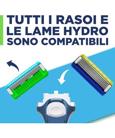 Wilkinson Sword Hydro Comfort Skin Reset - 8 Refill Blades & Integrated Comb for 3-7 Day Beard - International Shipping Available - Buy Online on GoSupps.com