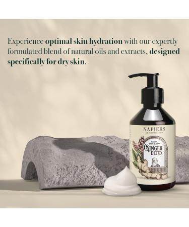 Napiers Dry Skin Body Lotion with Ginger Detox | Natural Herbal Moisturiser for Dry Skin - 250ML - Buy Online on GoSupps.com