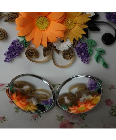 Mirror Travel Mirror gun mayhem 2 Round Mirror all gun pocket mirror portable mirror - Buy Online on GoSupps.com