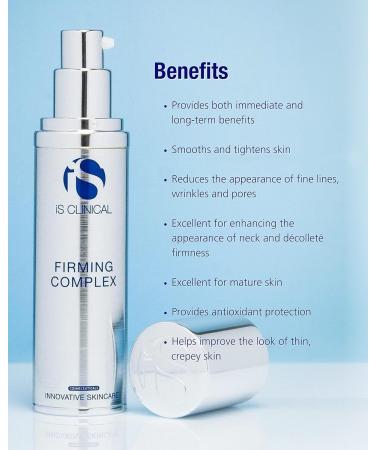 iS CLINICAL Firming Complex - Tighten & Firm Skin on Face Neck & D collet | Anti-Aging Solution for Fine Lines & Wrinkles - Shop Internationally - Buy Online on GoSupps.com