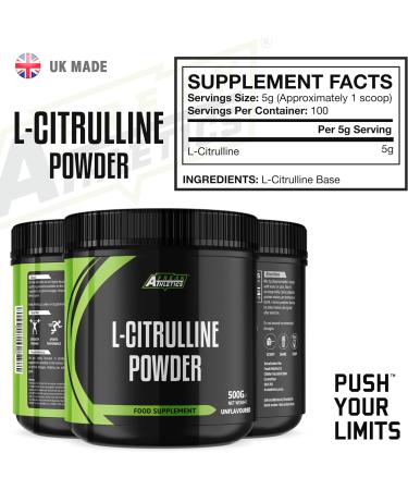 L-Citrulline Powder 500g Unflavoured | Freak Athletics Supplement - Buy Online on GoSupps.com