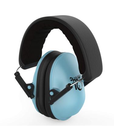 My Happy Tot Noise Cancelling Headphones for Kids, Adjustable Baby Ear Protection Earmuffs with Ergonomic Design Blue