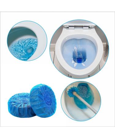 Toilet Bowl Freshener Disinfection Bathroom Bowl Cleaner Durable Dirt Protection Toilet Cistern Blocks Blue Color Cleaning Rim Blocks With Long Lasting Fragrance Tablets (Pack Of 6) - Buy Online on GoSupps.com