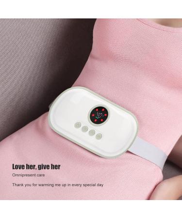 Wireless Heating Pillows for Pain Relief | Menstrual Heating Pillows with 3 Heat Levels & 2 Massage Modes | Portable Electric Heat Belt for Cramps - Buy Online on GoSupps.com