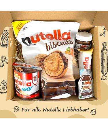 Life of Pleasure Box: 304g Nutella Biscuits Nutella B-Ready & Go Mini Glass - International Shipping - Buy Online on GoSupps.com